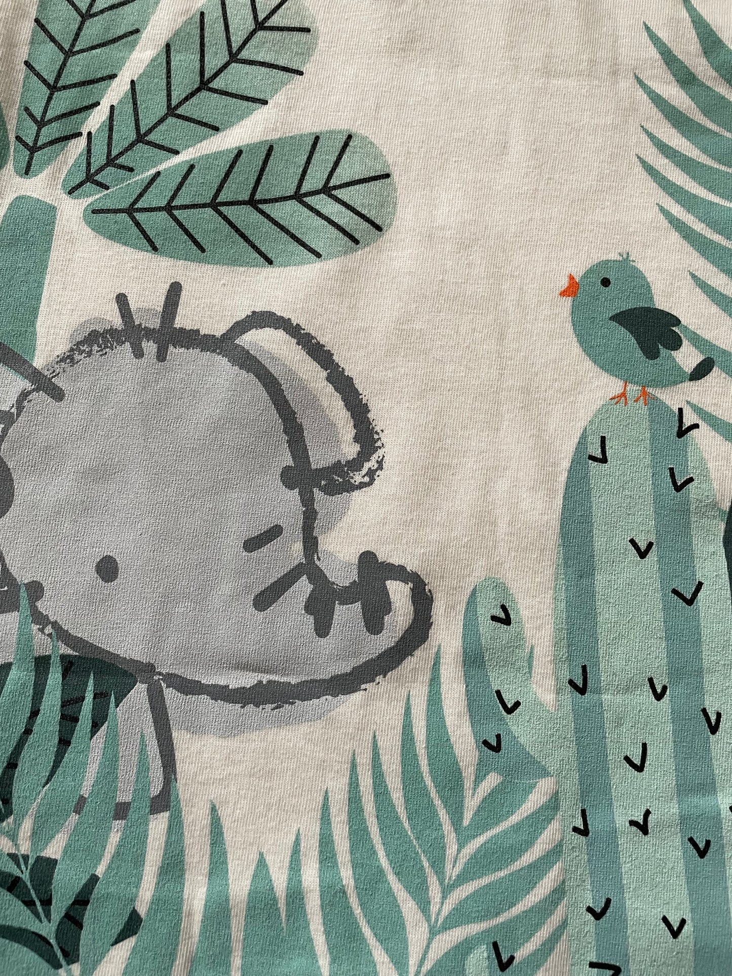 Speelset/romper met korte mouwen - Maat 50-60 (0-3M)