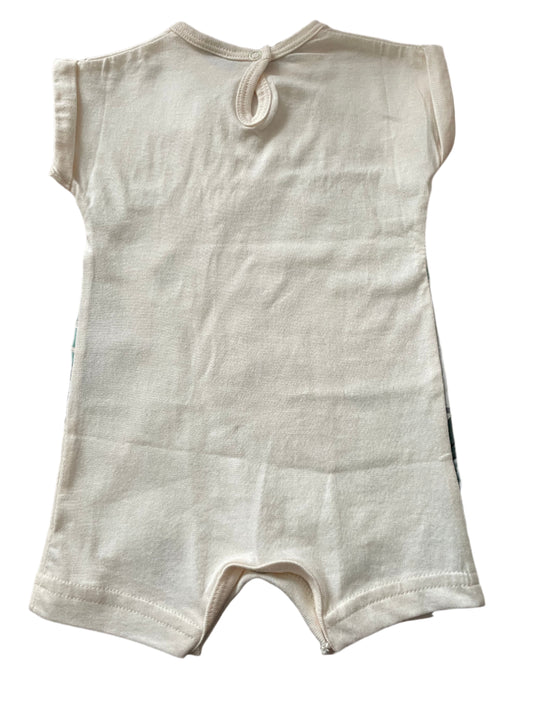 Short-Sleeve Playset/Romper - Size 50-60 (0-3M)