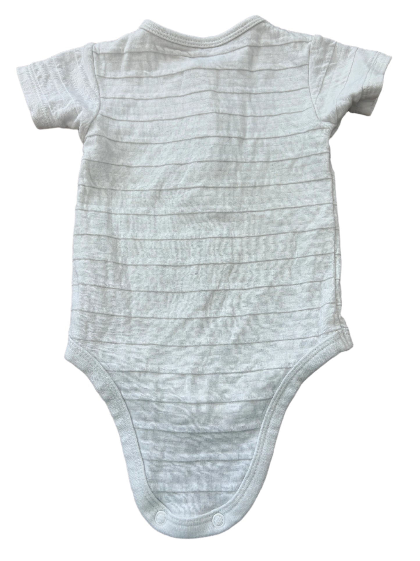 Short-Sleeve Romper - Size 74 (6-9M)