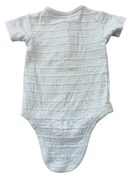 Short-Sleeve Romper - Size 74 (6-9M)