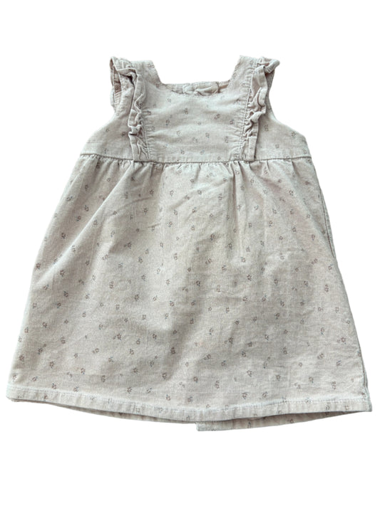 Pinafore dress - size 80 (9-12M)