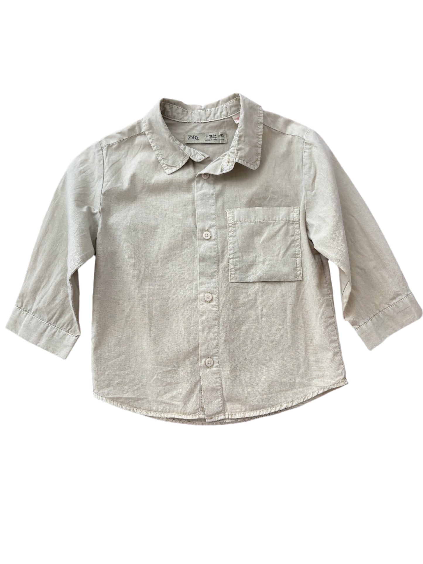 Long-Sleeve Shirt - Size 92(18-24M)