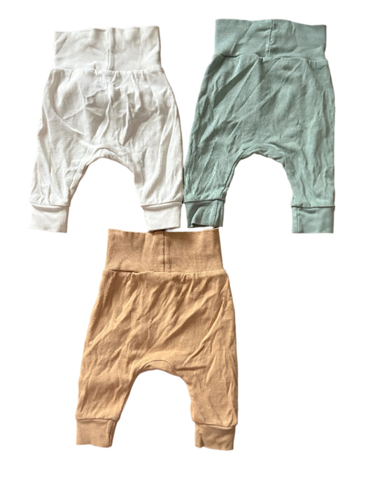 3 Pairs Trousers - Size 50 (0-1M)