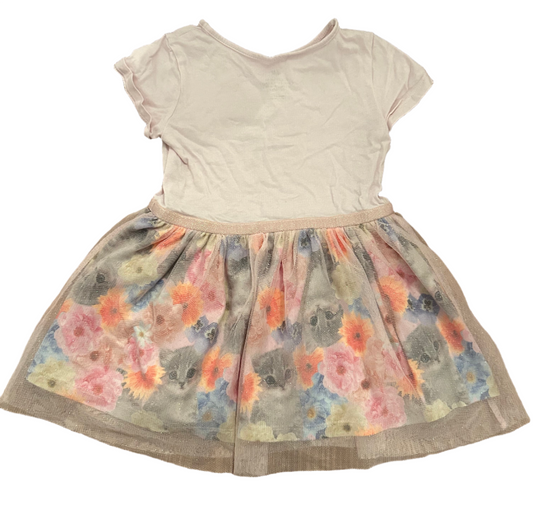 Prachtige kattenjurk - maat 92 (3 jaar)