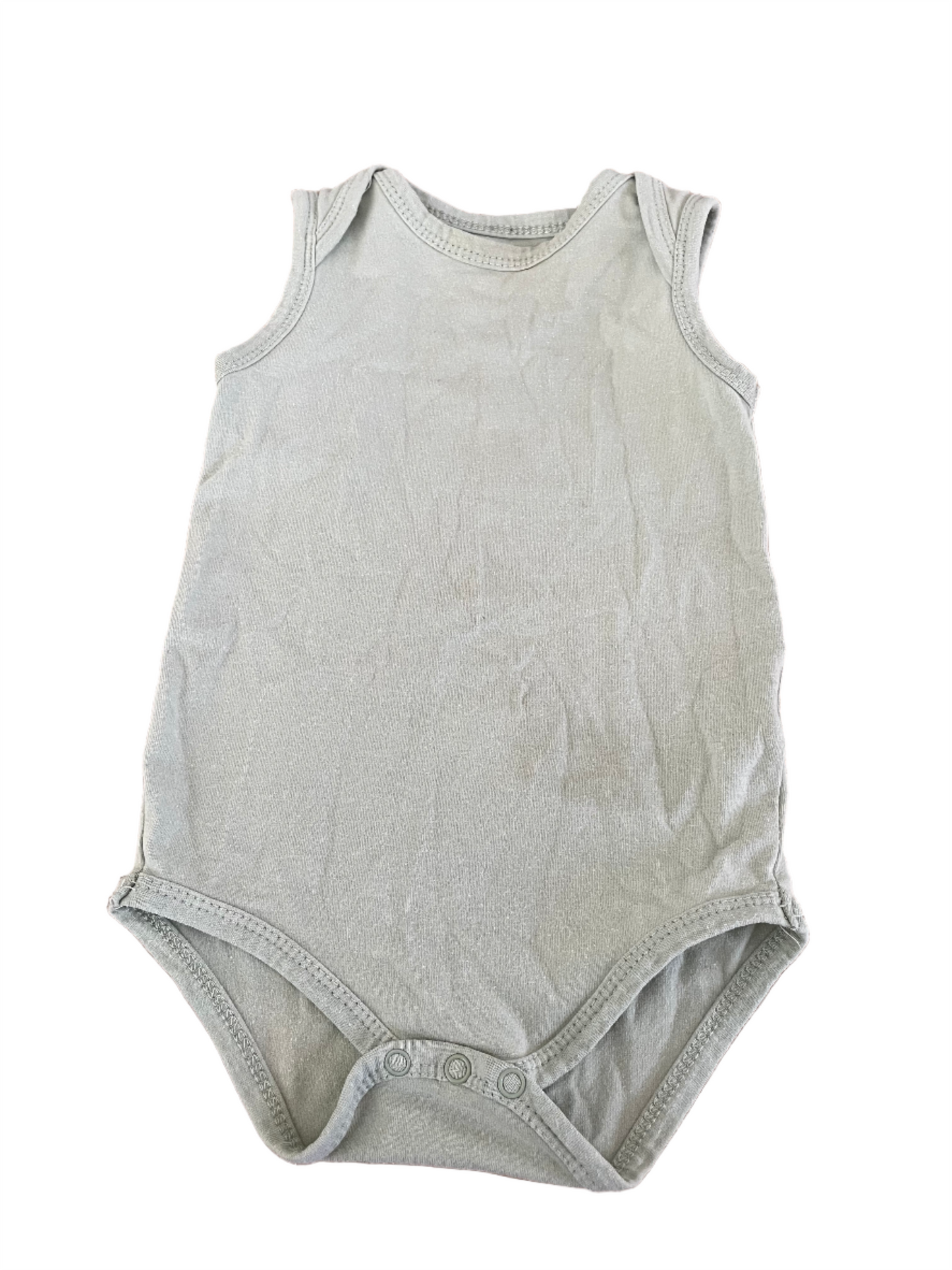 2 Organic cotton rompers - size 62-68 (2-6M)