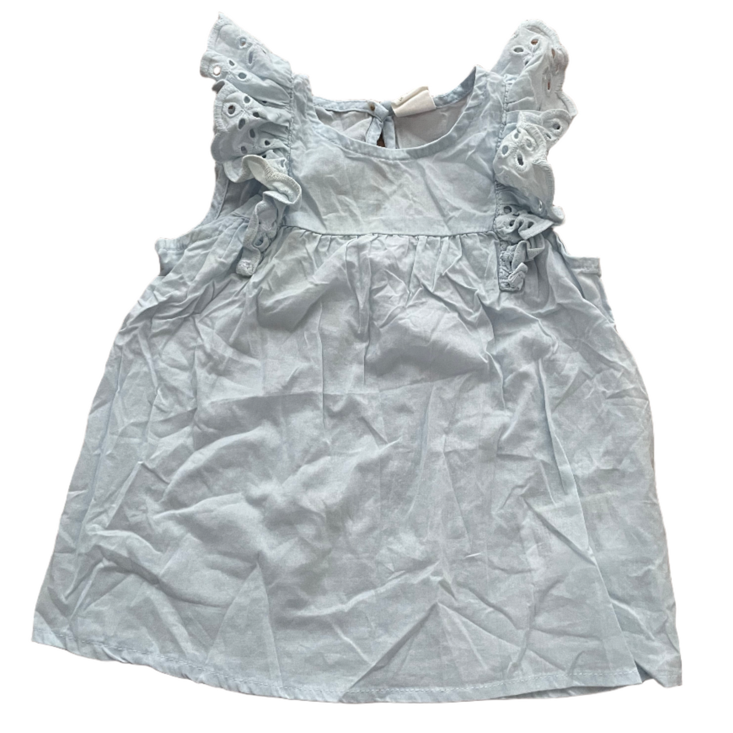 Blauwe jurk Maat - 80 (9-12M)