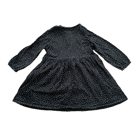 Long-sleeve dress - size 80 (9-12M)