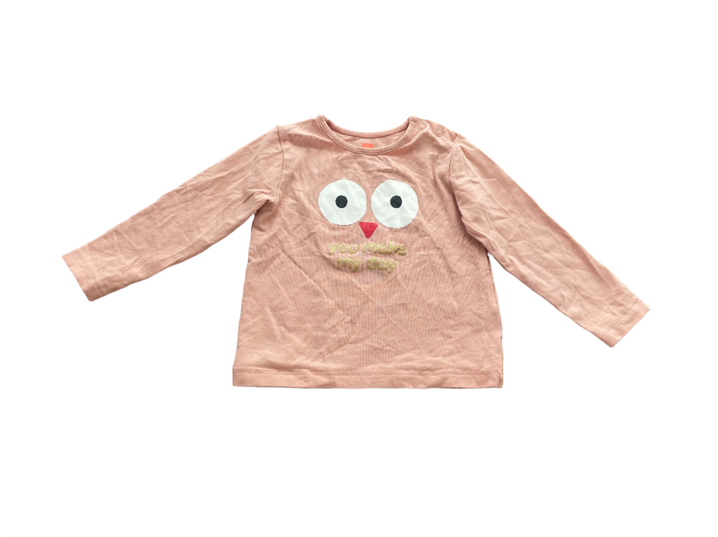 Shirt met lange mouwen - maat 56 (1-2M)