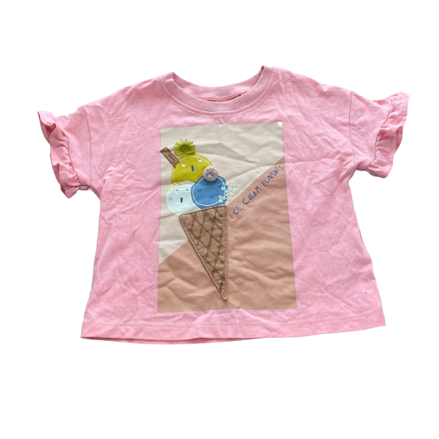 T-shirt met korte mouwen - maat 74 (6-9M)