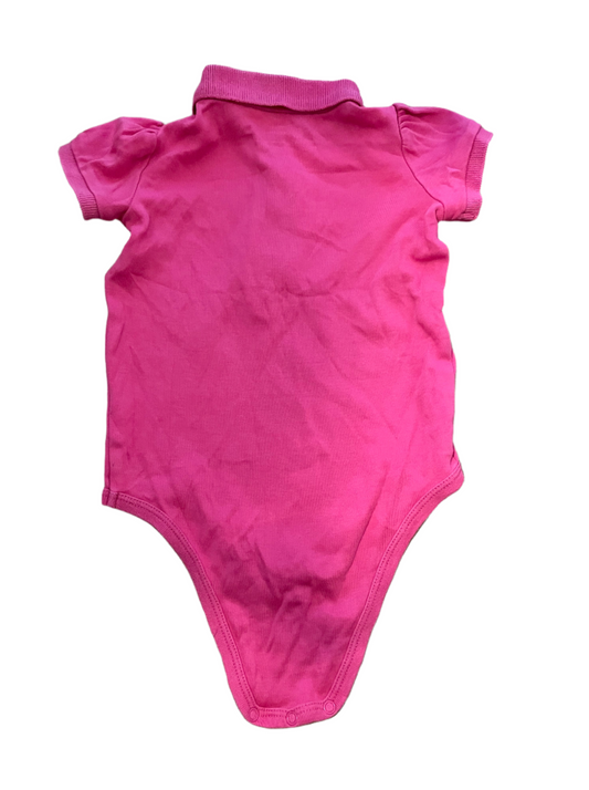 Ralph Lauren short sleeve romper- size 70 (6M)