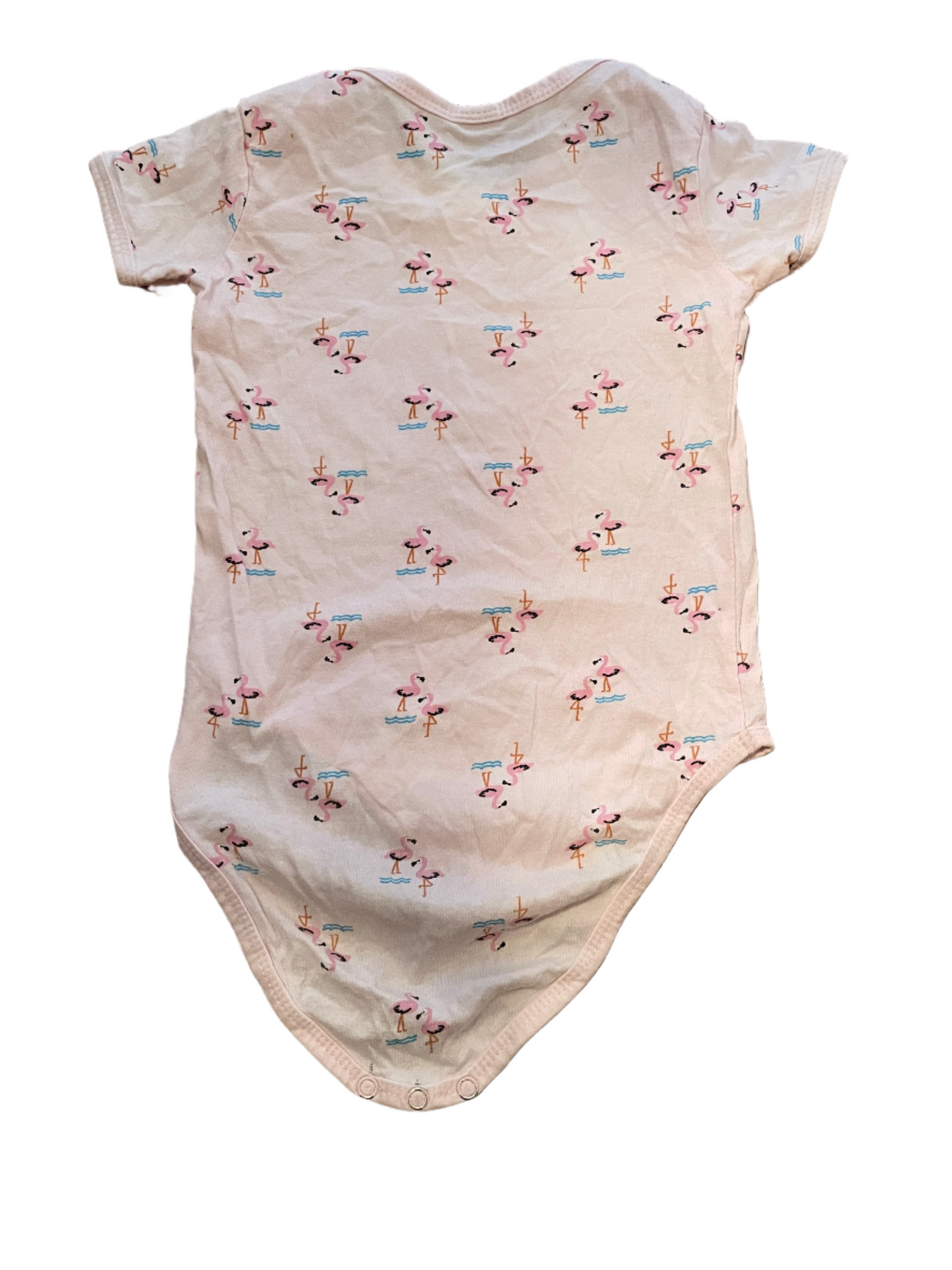 Romper met korte mouwen - maat 74 - 80 (6-12M)