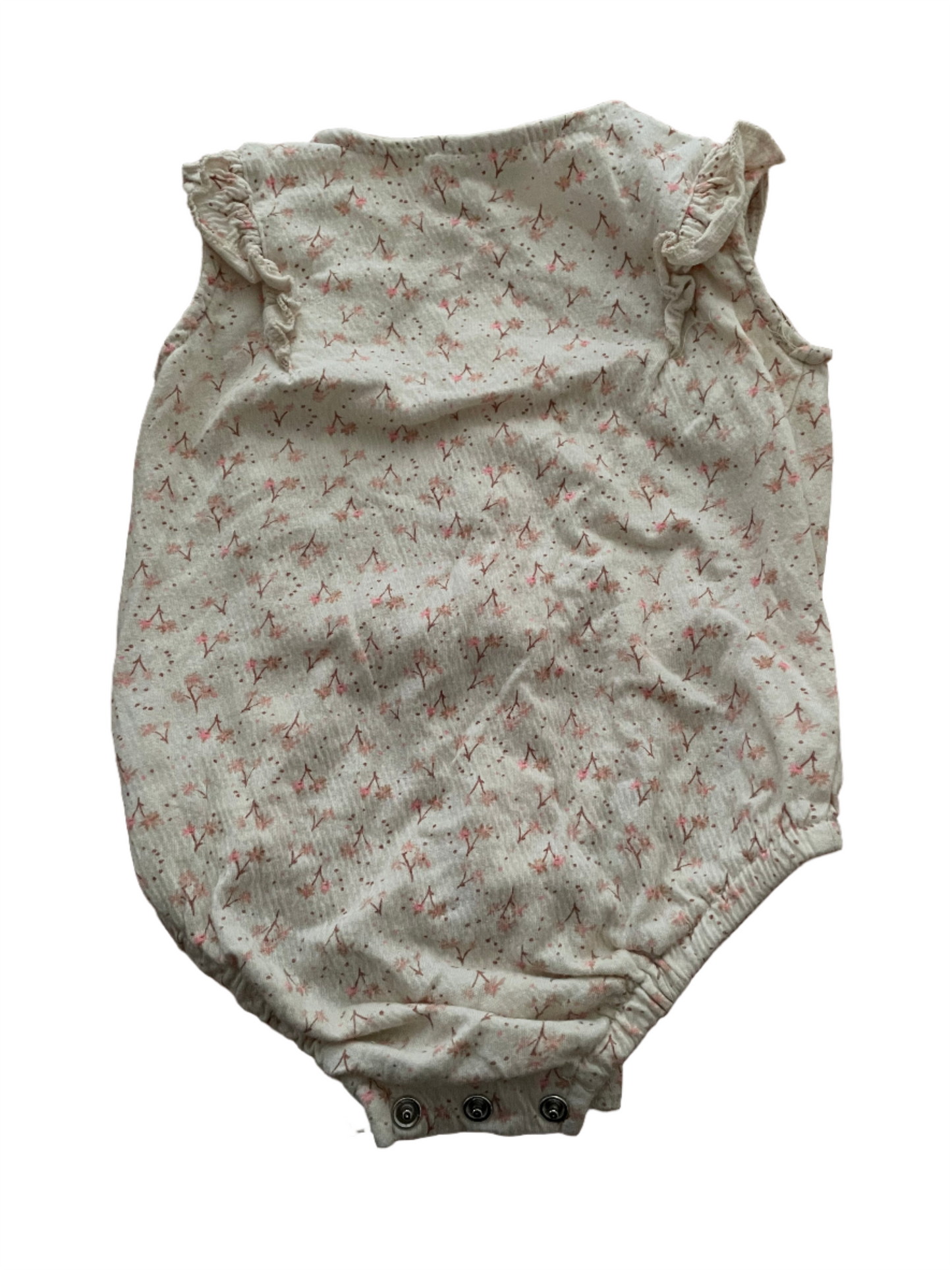 Rompertje met korte mouwen - maat 74 (6-9M)