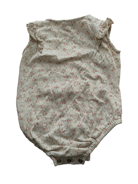 Rompertje met korte mouwen - maat 74 (6-9M)