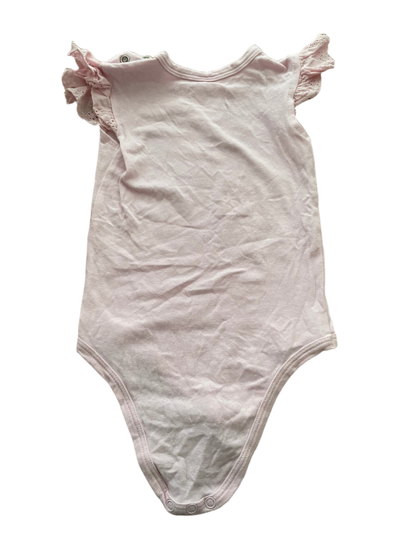 Set of three short sleeve rompers - 74 (6-9M)