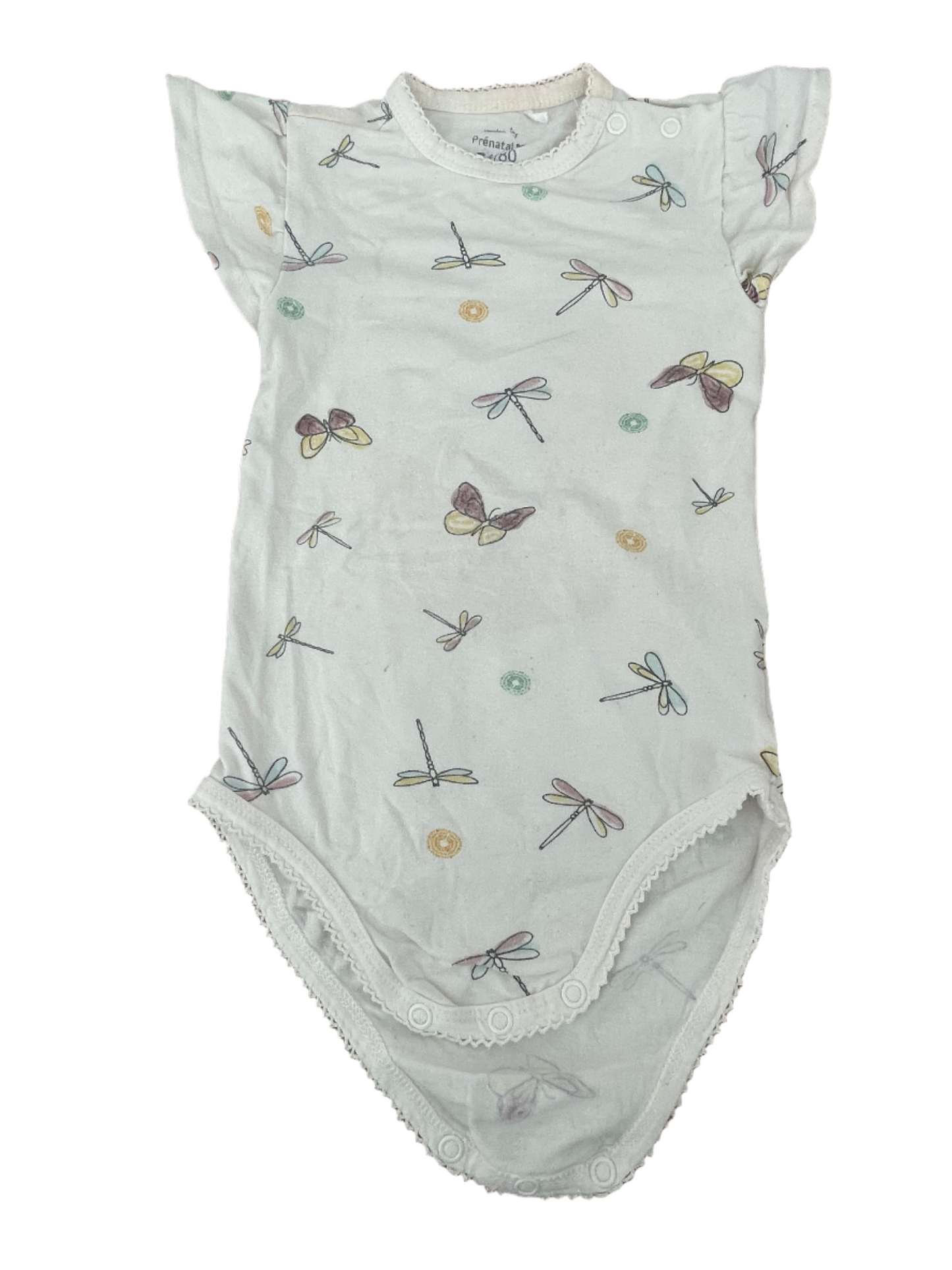 Romper met korte mouwen - maat 74 - 80 (6-12M)