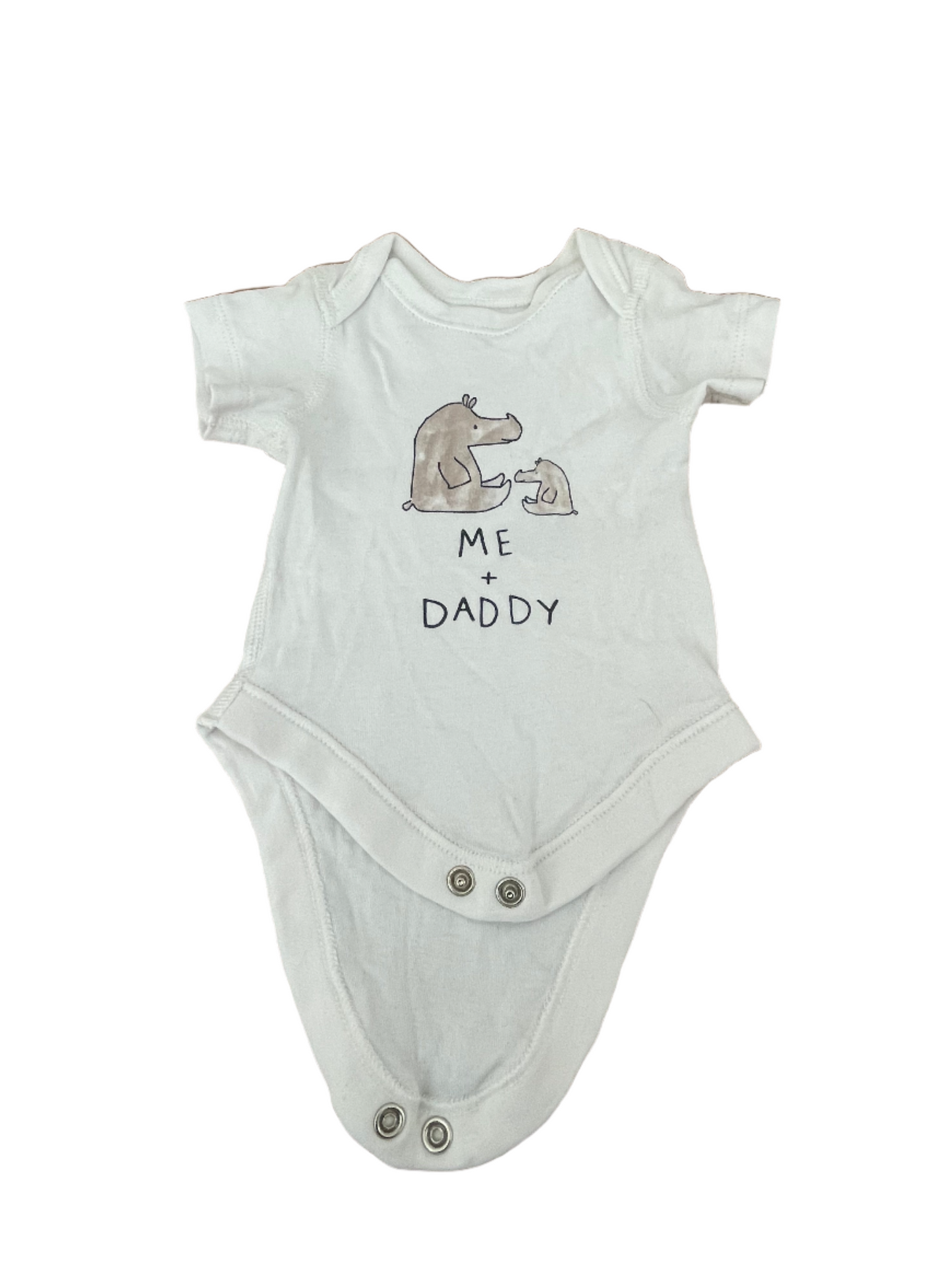 Short sleeve Romper - size 50 (New born)