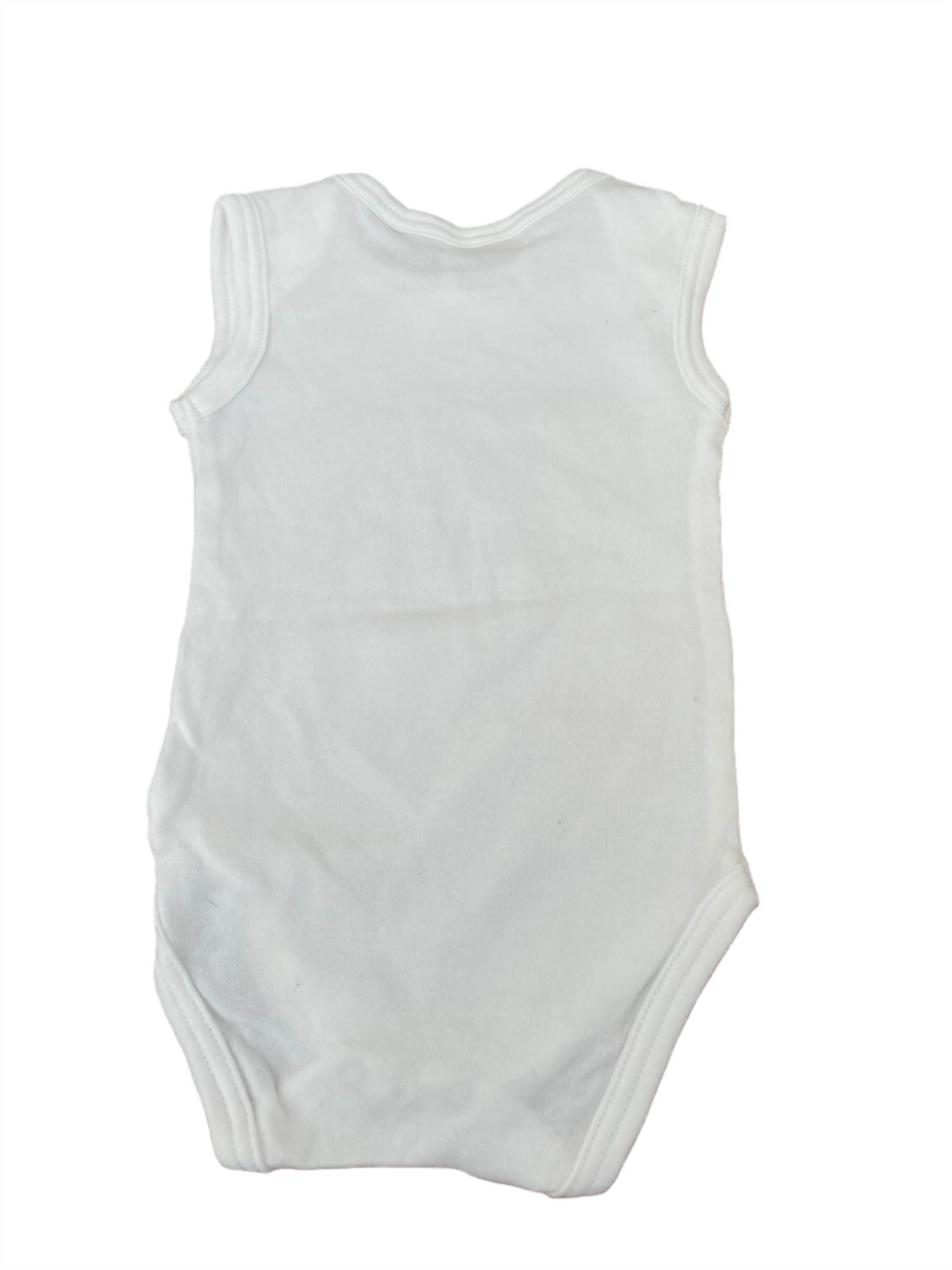 Sleeveless Romper - size 50-56 (0-2M)