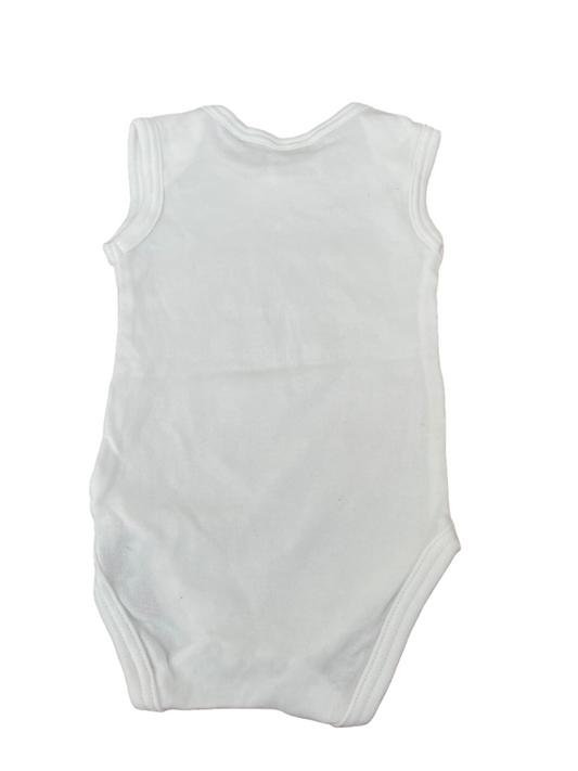 Sleeveless Romper - size 50-56 (0-2M)