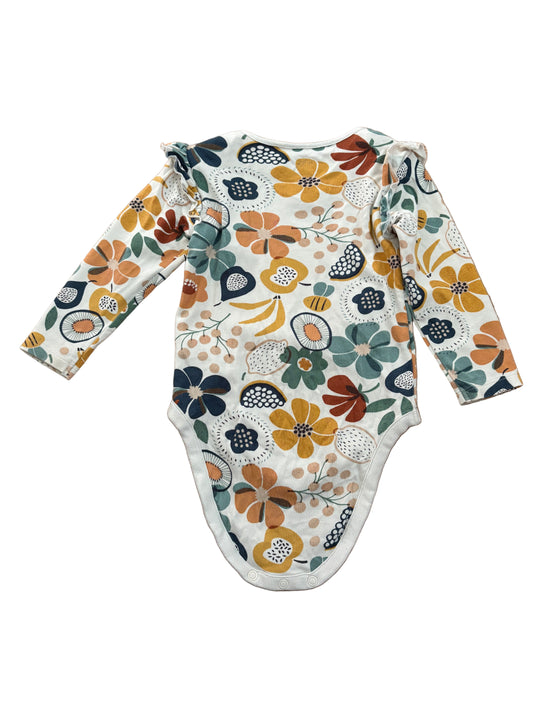 Long-Sleeve Romper - Size 86 (12-18M)