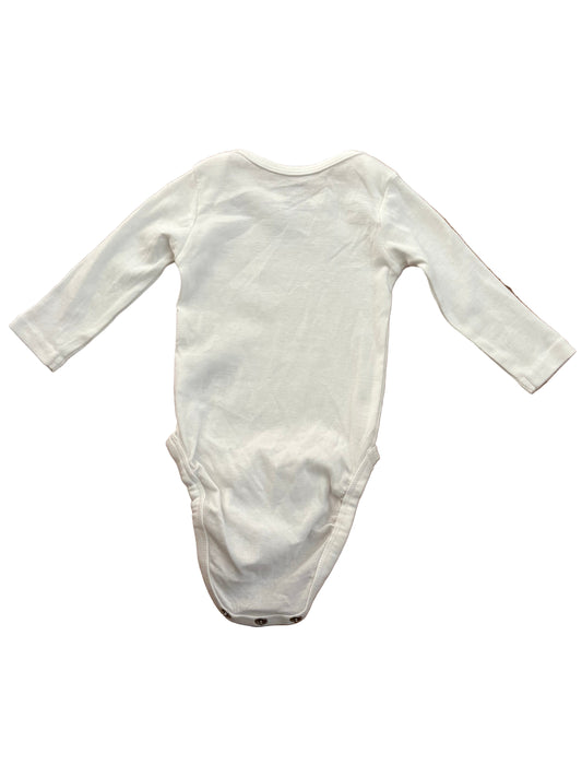 Long-Sleeve Romper - Size 62 (2-4M)