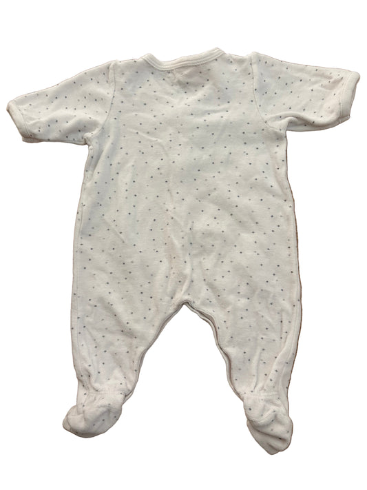 Short-Sleeve Onesie - Size 50 (Newborn)