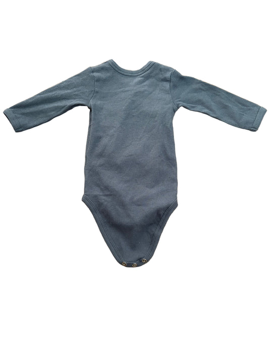 Long-Sleeve Romper - Size 56 (1-2M)