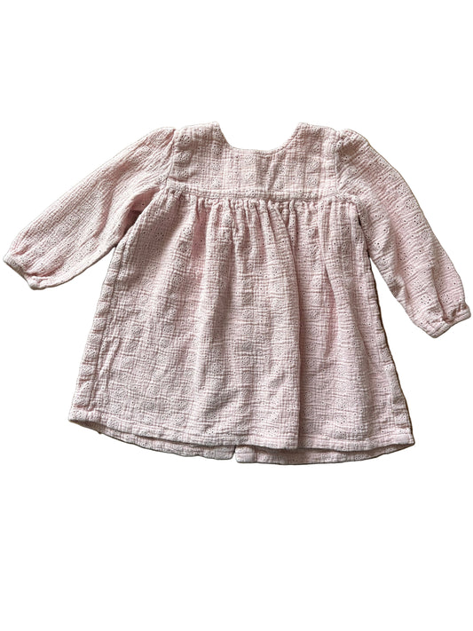 Long-Sleeve Dress - Size 86 (12-18M)