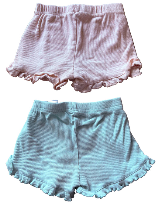 Set of 2 Shorts - Size 80 (9-12M)