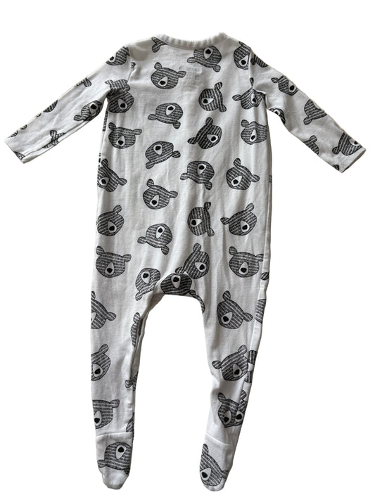 Long-Sleeve Onesie - Size 68 (3-6M)