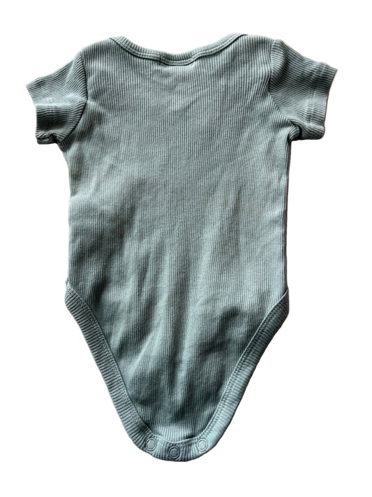 Short-Sleeve Romper - Size 60 (0-3M)