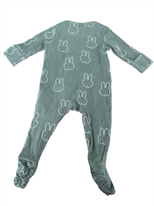 Green Sleepsuit with Nijntje - size 62 (3-6M)
