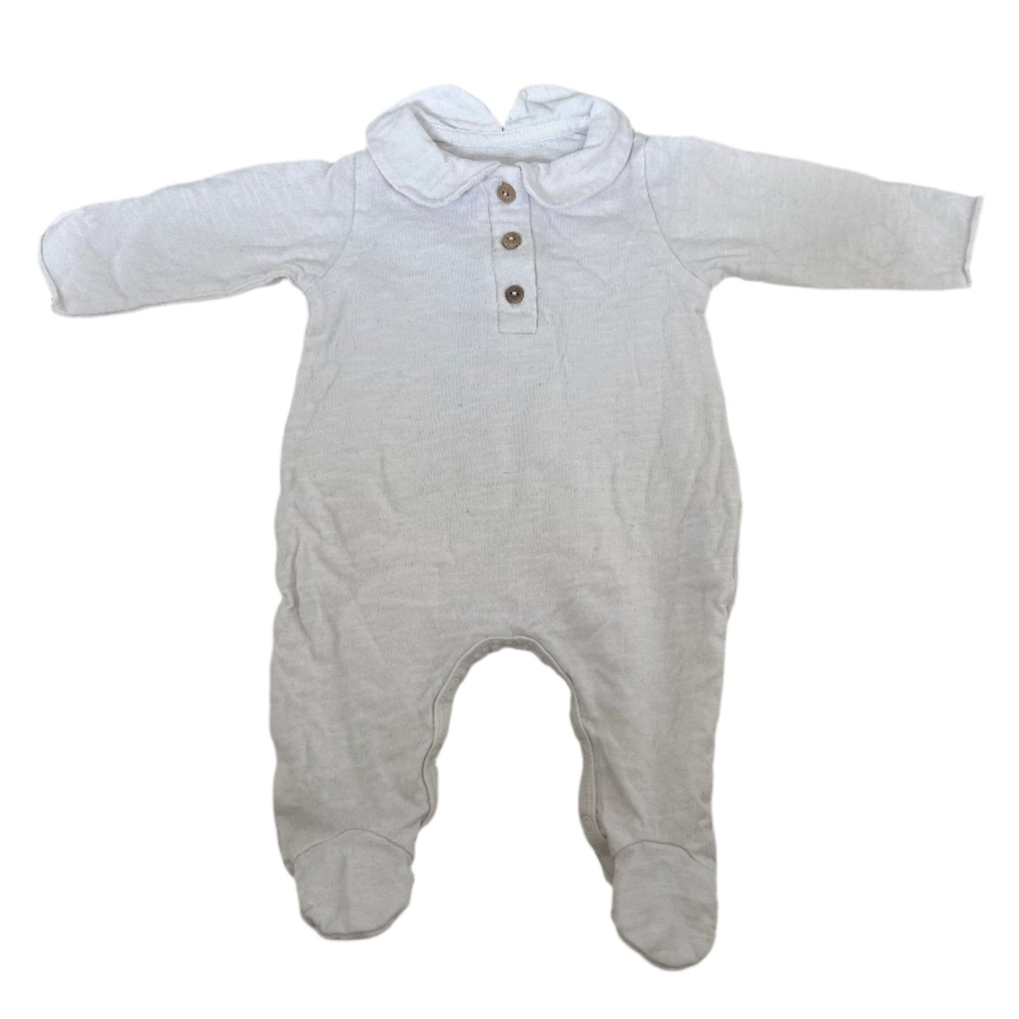 Velvet baby pajamas - Size 50 (Newborn)
