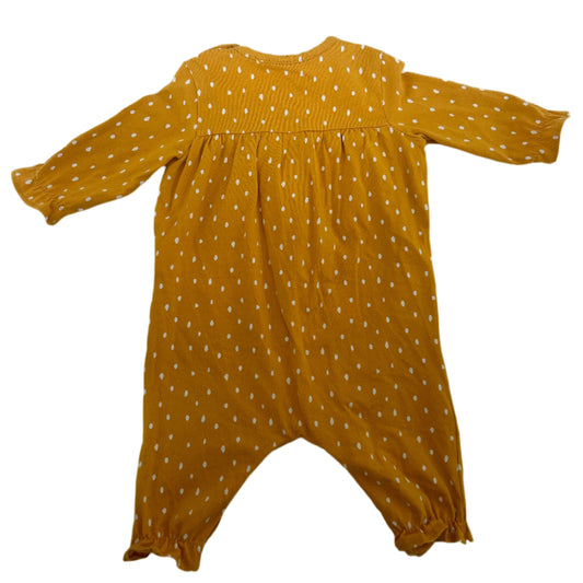 Long-sleeve onesie - size 50-60 (0-3M)
