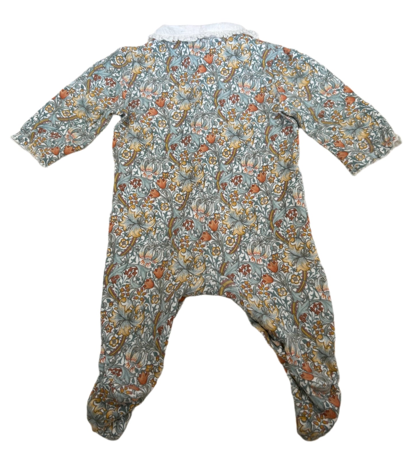 Morris & Co Onesie met lange mouwen - maat 50-60 (0-3M)