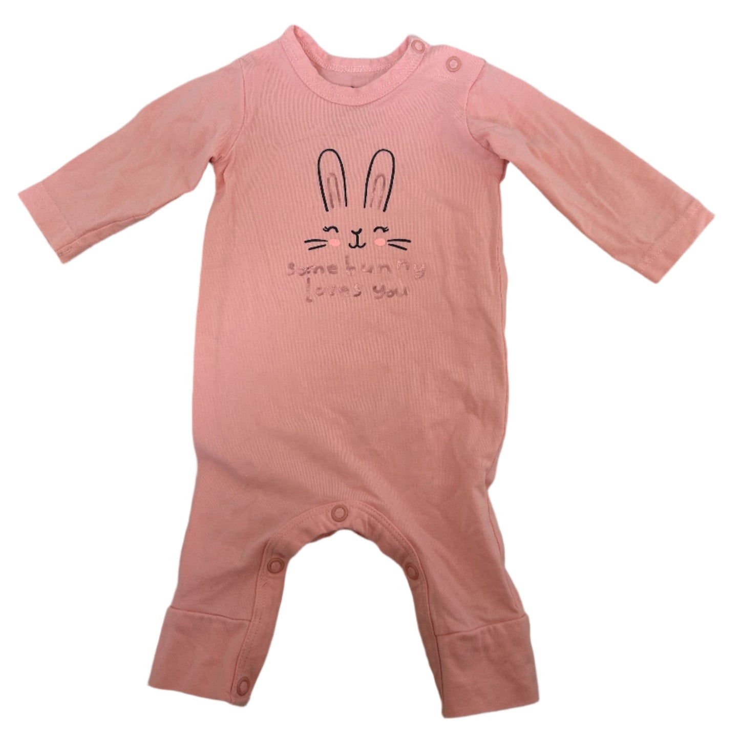 Onesie met lange mouwen - maat 50 (pasgeboren)