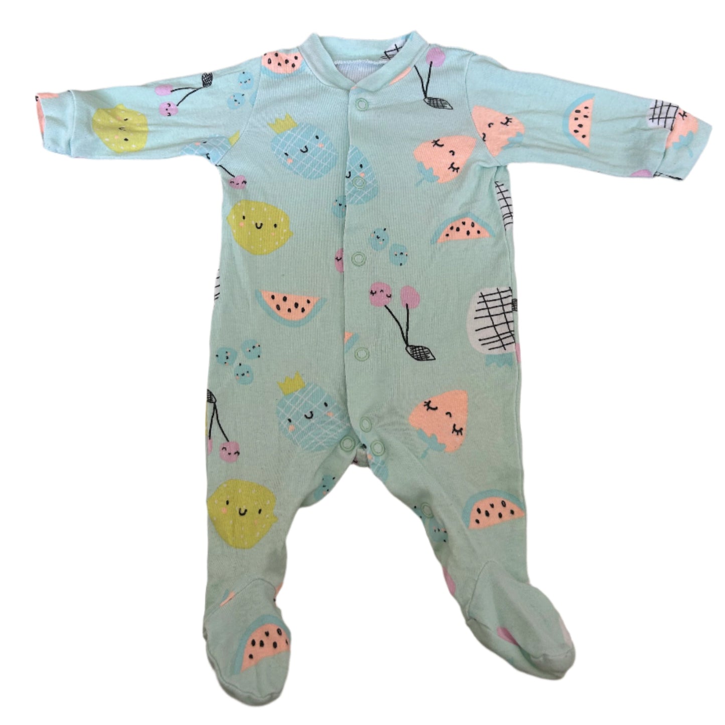 Long-sleeve onesie - size 50(0-1M)