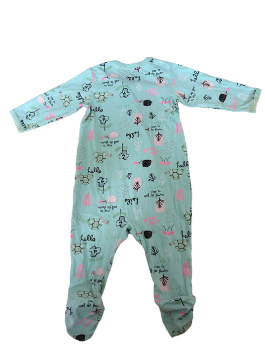Long-sleeve onesie - size 60-68 (3-6M)