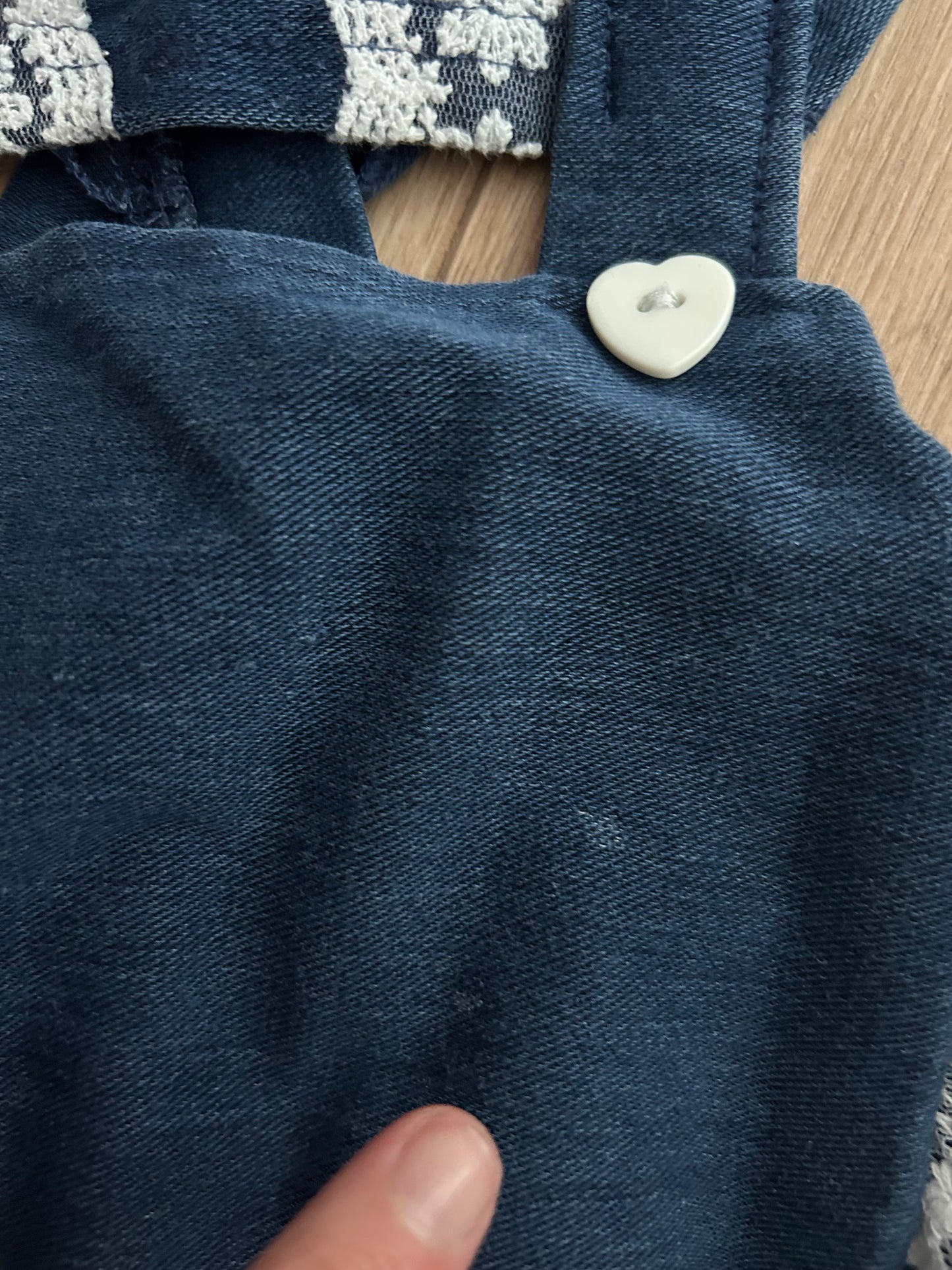 Baby girl molton bloomer - size 68 (4-6M)