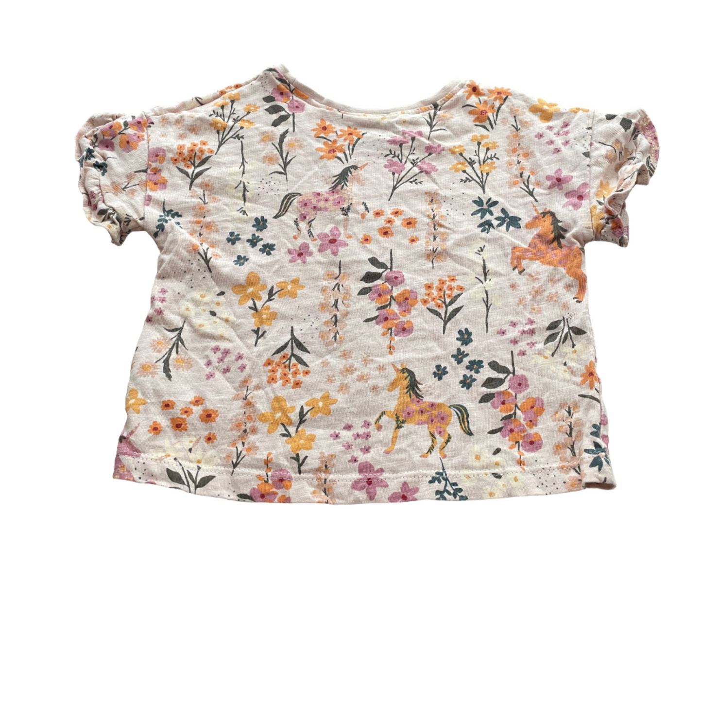 Set van 3 t-shirts met korte mouwen - maat 74 (6-9M)