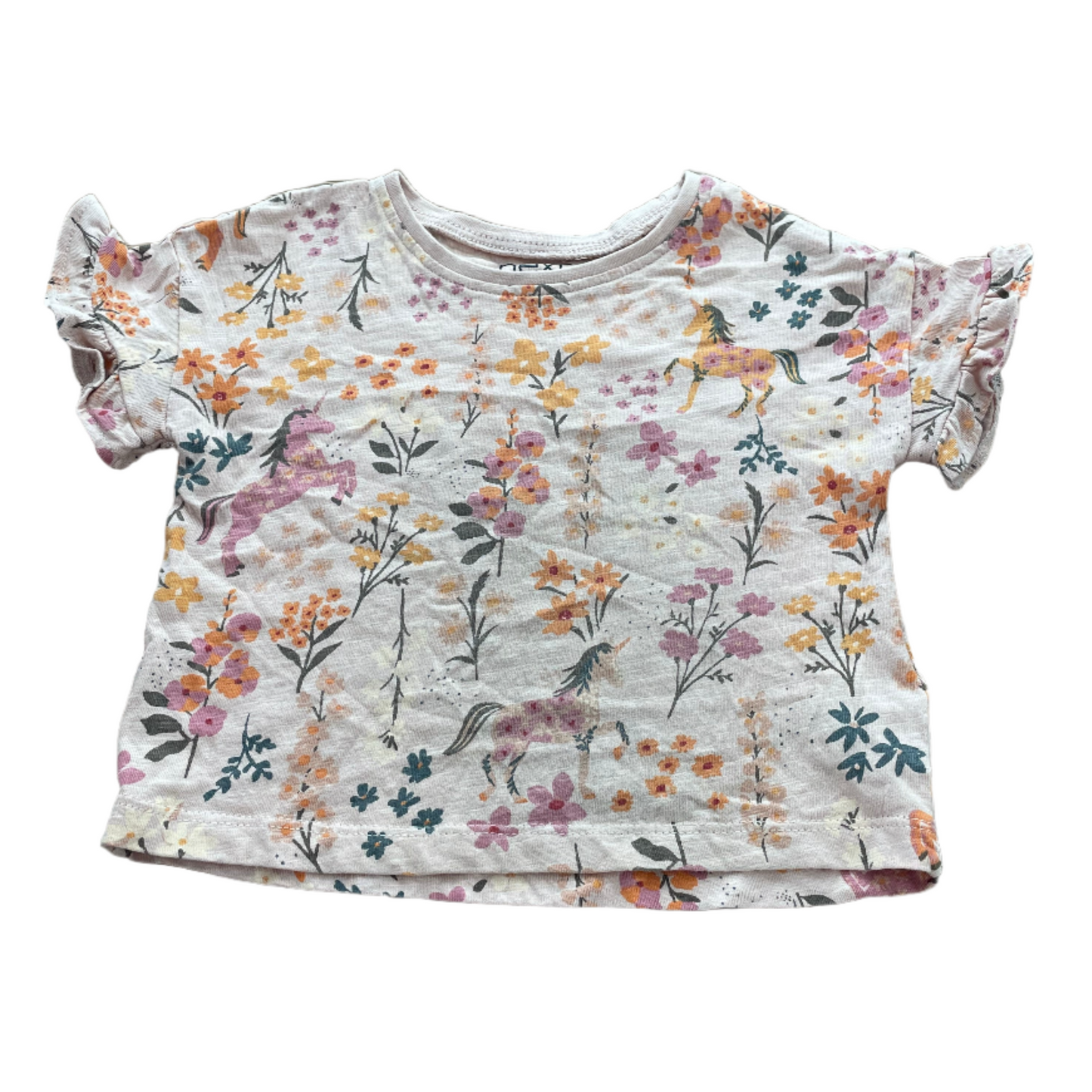 Set van 3 t-shirts met korte mouwen - maat 74 (6-9M)