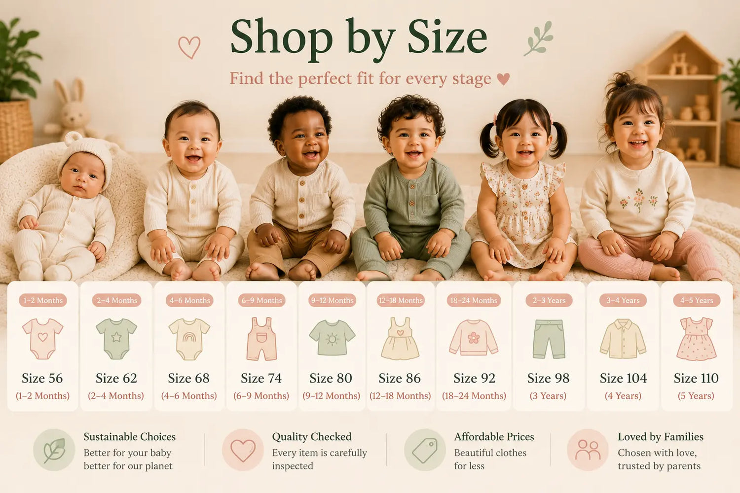 Shop by size