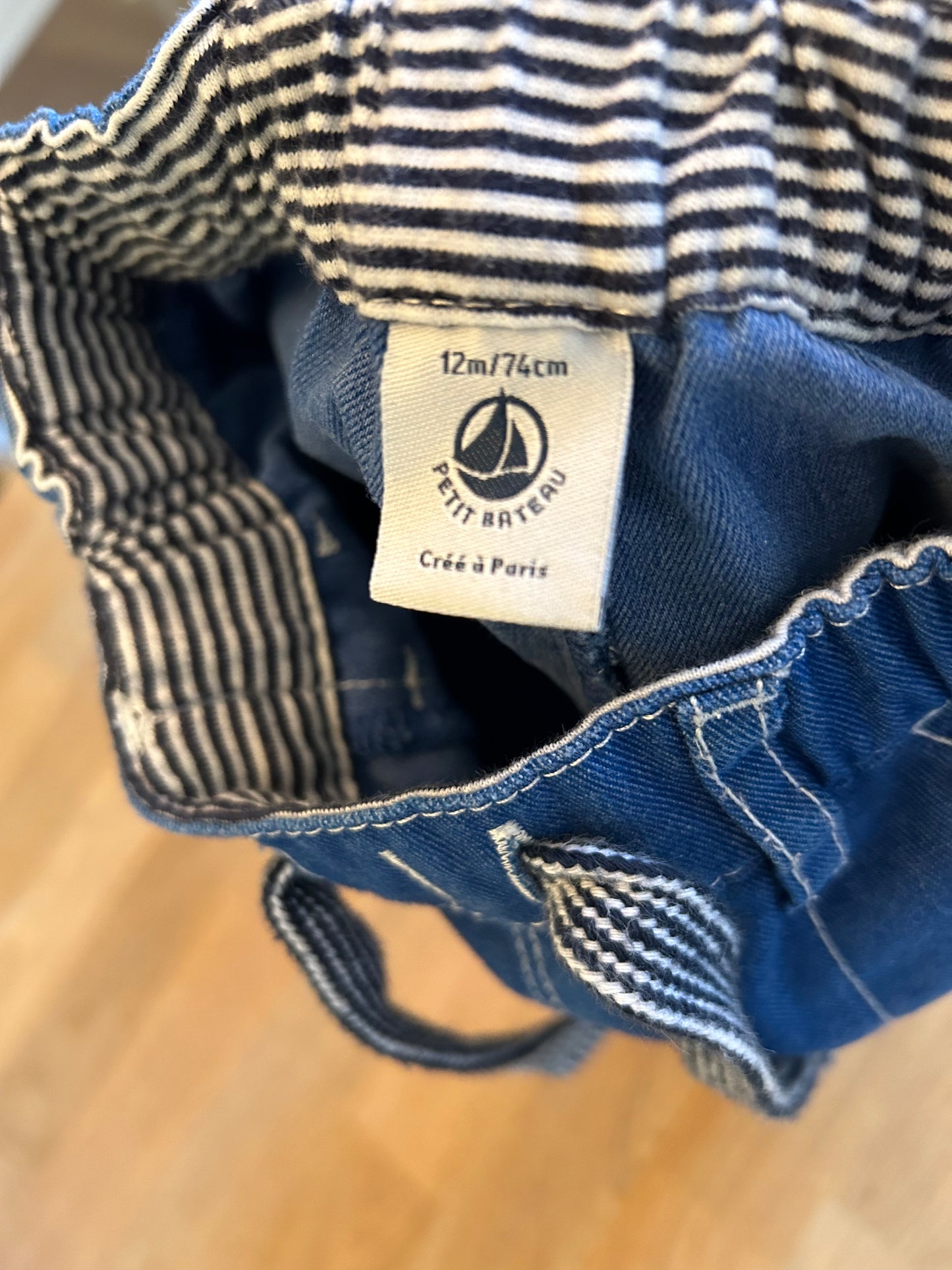 Petit Bateau Babyjeans - maat 74 (6-9M)