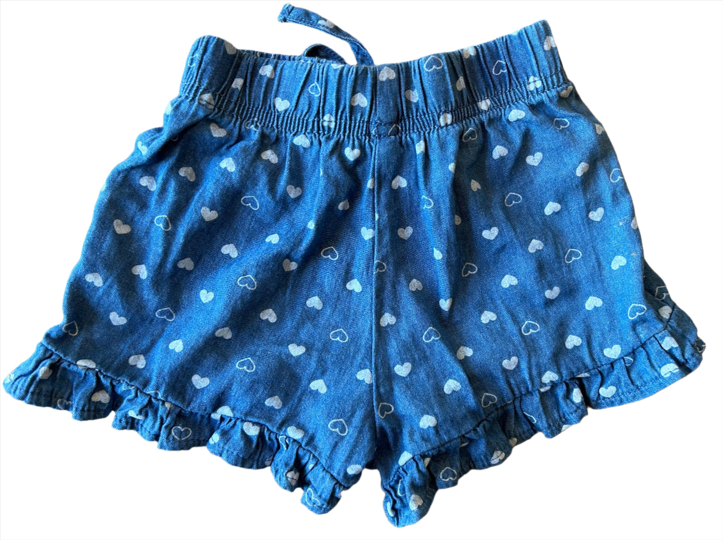 Babymeisjesjeansshorts - maat 62 (3-6M)