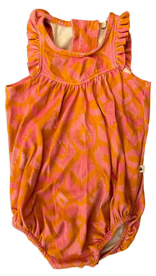 Roze babymeisjesromper - maat 60 - 68 (3-6M)