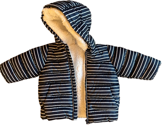 Petit Bateau Winter Jacket - size 74-80 (6-12M)