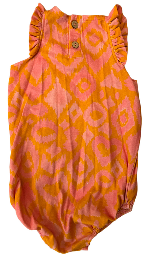 Roze babymeisjesromper - maat 60 - 68 (3-6M)
