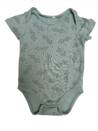 Mori Body met korte mouwen - maat 74 (6-9M)