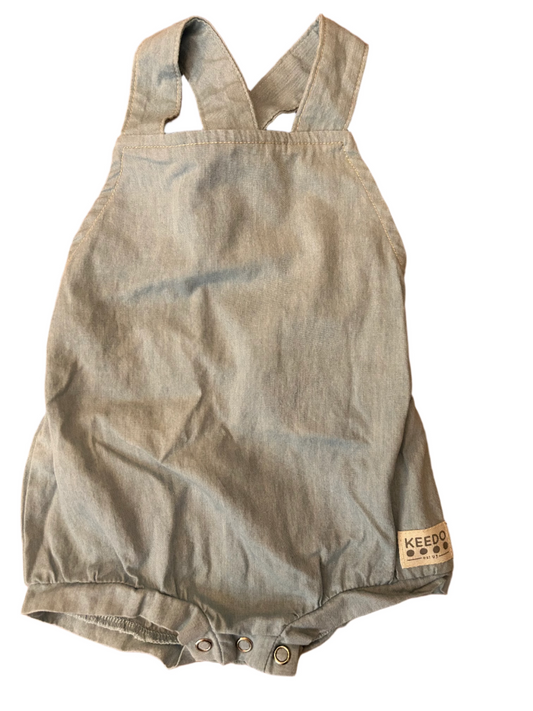 Baby Jean Jumpsuit - maat 50-60 (0-3M)