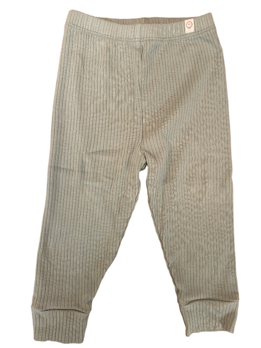 Baby Mori Mint Leggings - size 74-80 (6-12M)