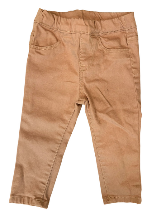 Dusty Pink Jean Leggings - maat 74-80 (6-9M)